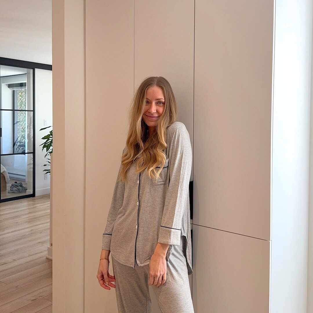Loungeset Dames | Pyjama Lange Mouw | Ademend Knoopsluiting-Boutique Moda