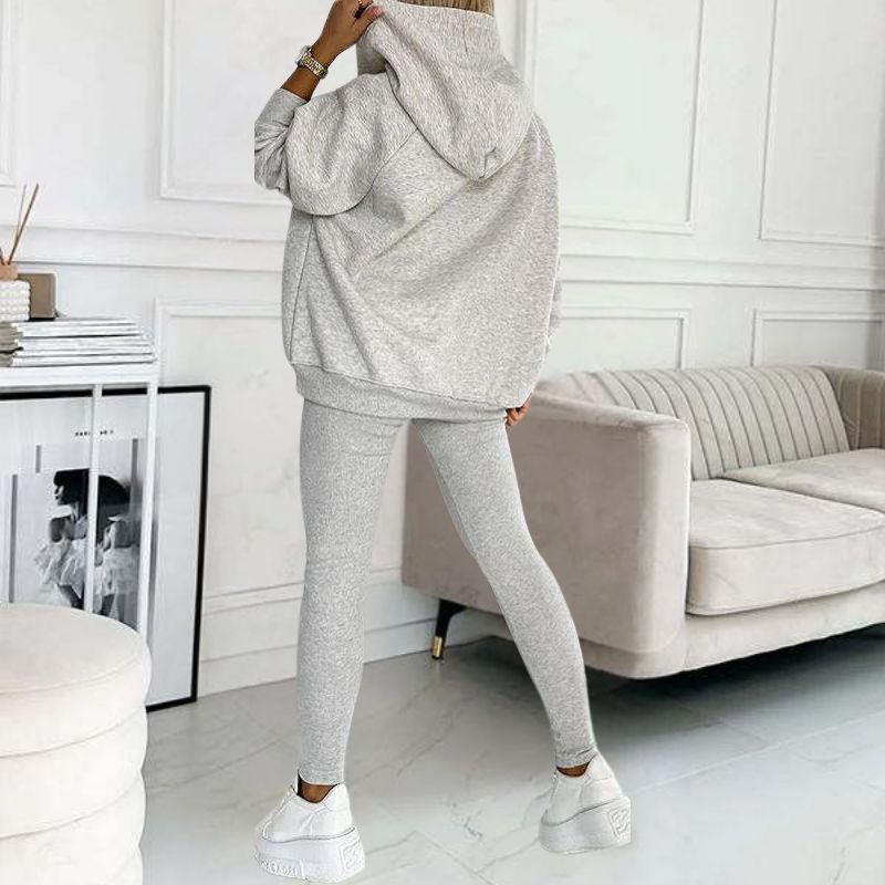 Loungeset - Oversized trui en legging voor dames Loungewear-set-Boutique Moda