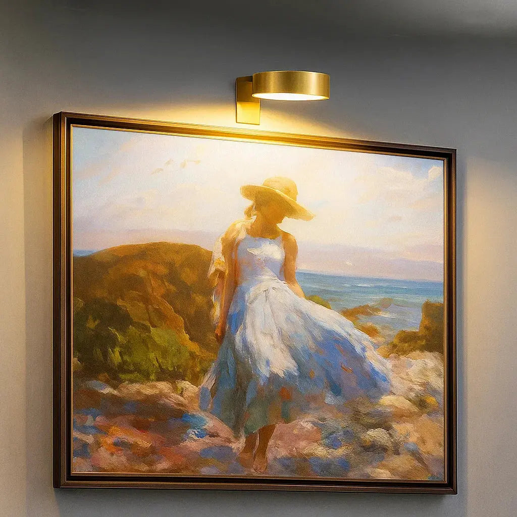 Magnetische LED-Schilderijlamp – Dimbaar & Draadloos-Boutique Moda
