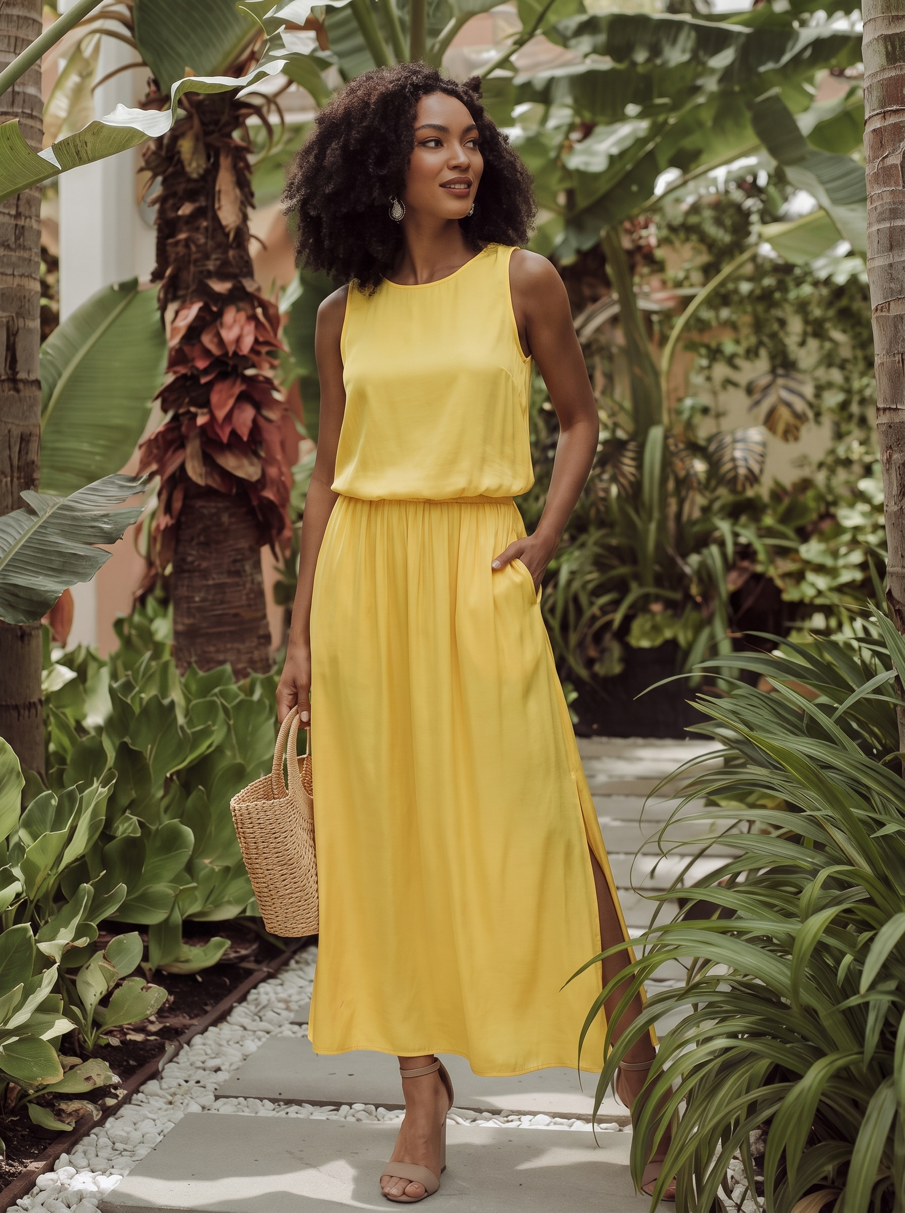 Maxi-jurk - lange zomerjurk voor dames-Boutique Moda