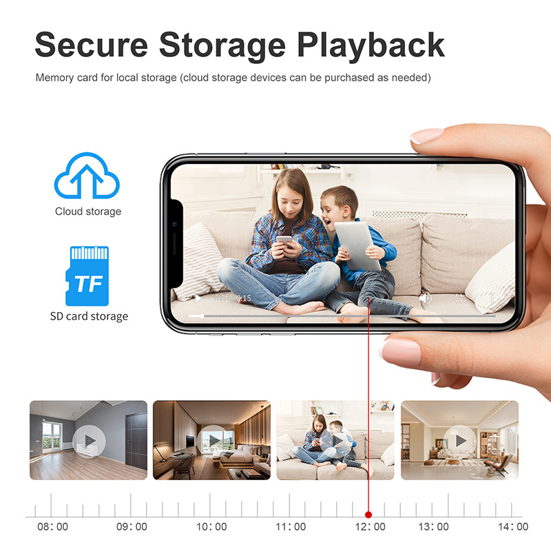 Mini-wifi-camera – Kleine beveiligingscamera voor thuis-Boutique Moda