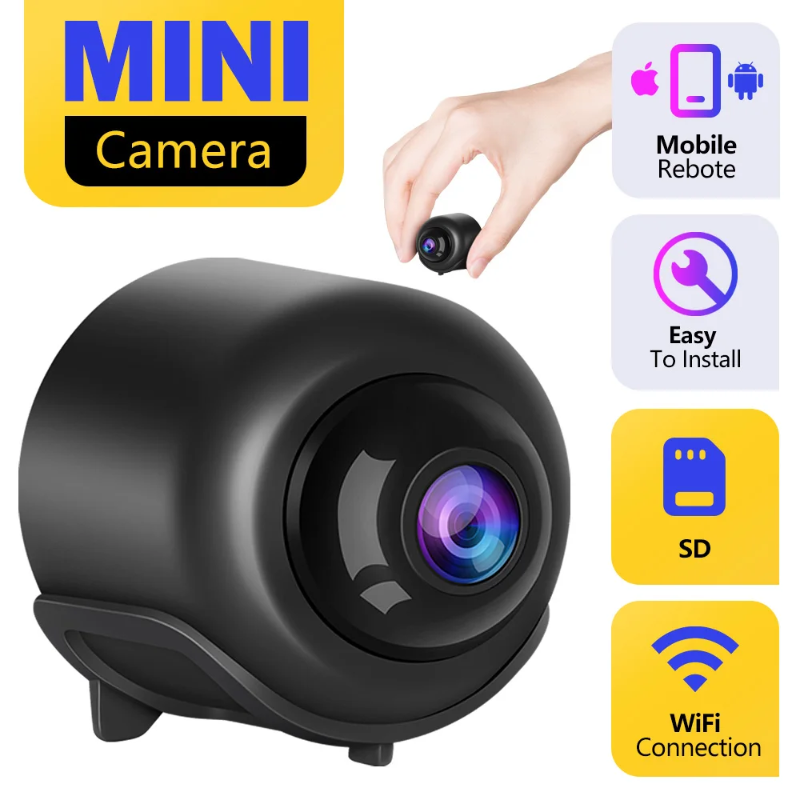 Mini-wifi-camera – Kleine beveiligingscamera voor thuis-Boutique Moda