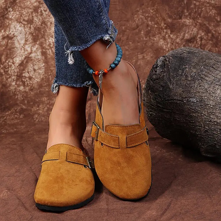 Muiltjes - Suède - Zomer - Slipschoenen - Pantoffels-Boutique Moda