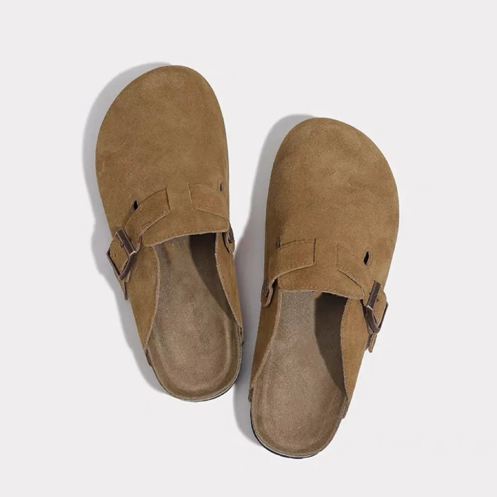 Muiltjes - Suède - Zomer - Slipschoenen - Pantoffels-Boutique Moda