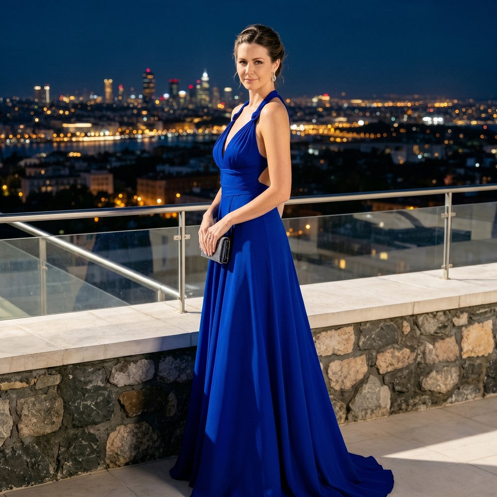 Multiway Maxi Jurk - Elegante Cocktail- en Avondjurk-Boutique Moda