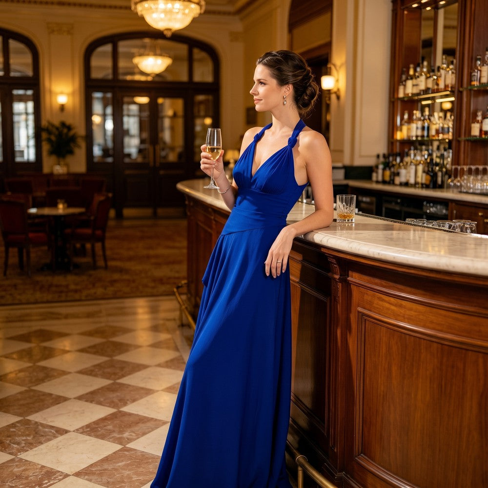 Multiway Maxi Jurk - Elegante Cocktail- en Avondjurk-Boutique Moda