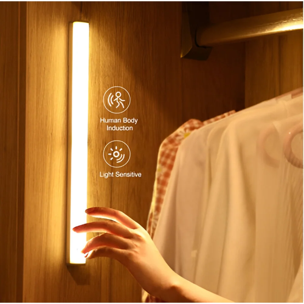 Nachtlamp met bewegingssensor | LED-lichtbalk | warm wit of koel wit-Boutique Moda