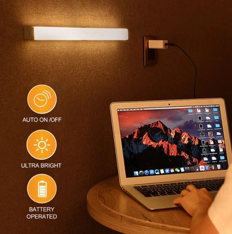 Nachtlamp met bewegingssensor | LED-lichtbalk | warm wit of koel wit-Boutique Moda