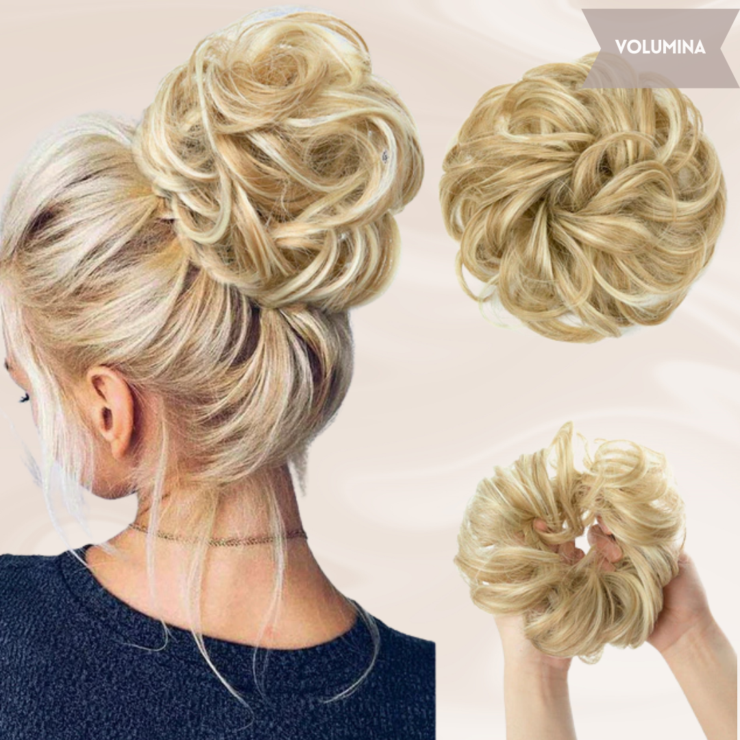 Nephaar Scrunchies - Messy Bun - Haar Donut - Synthetisch Haar Bun - Scrunchie Haarstukjes-Boutique Moda