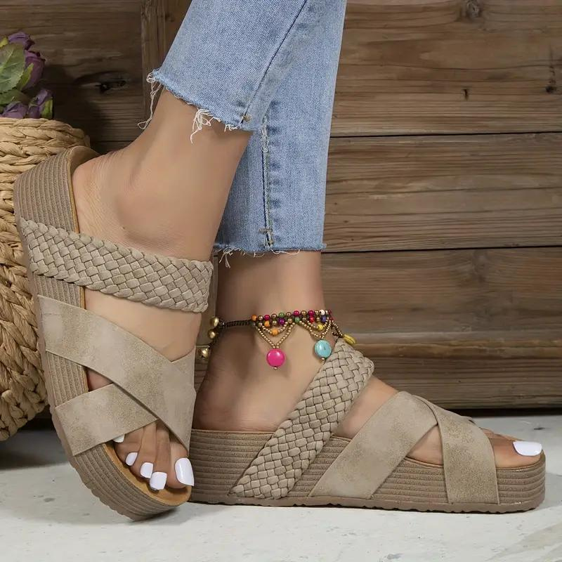 Odessa Pantoffels | Vrouwen Platform Zomersandalen-Boutique Moda