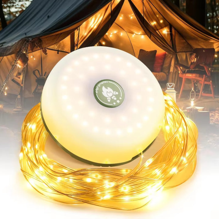 Oplaadbare Campinglamp – LED Lichtslinger & Powerbank voor Buiten-Boutique Moda