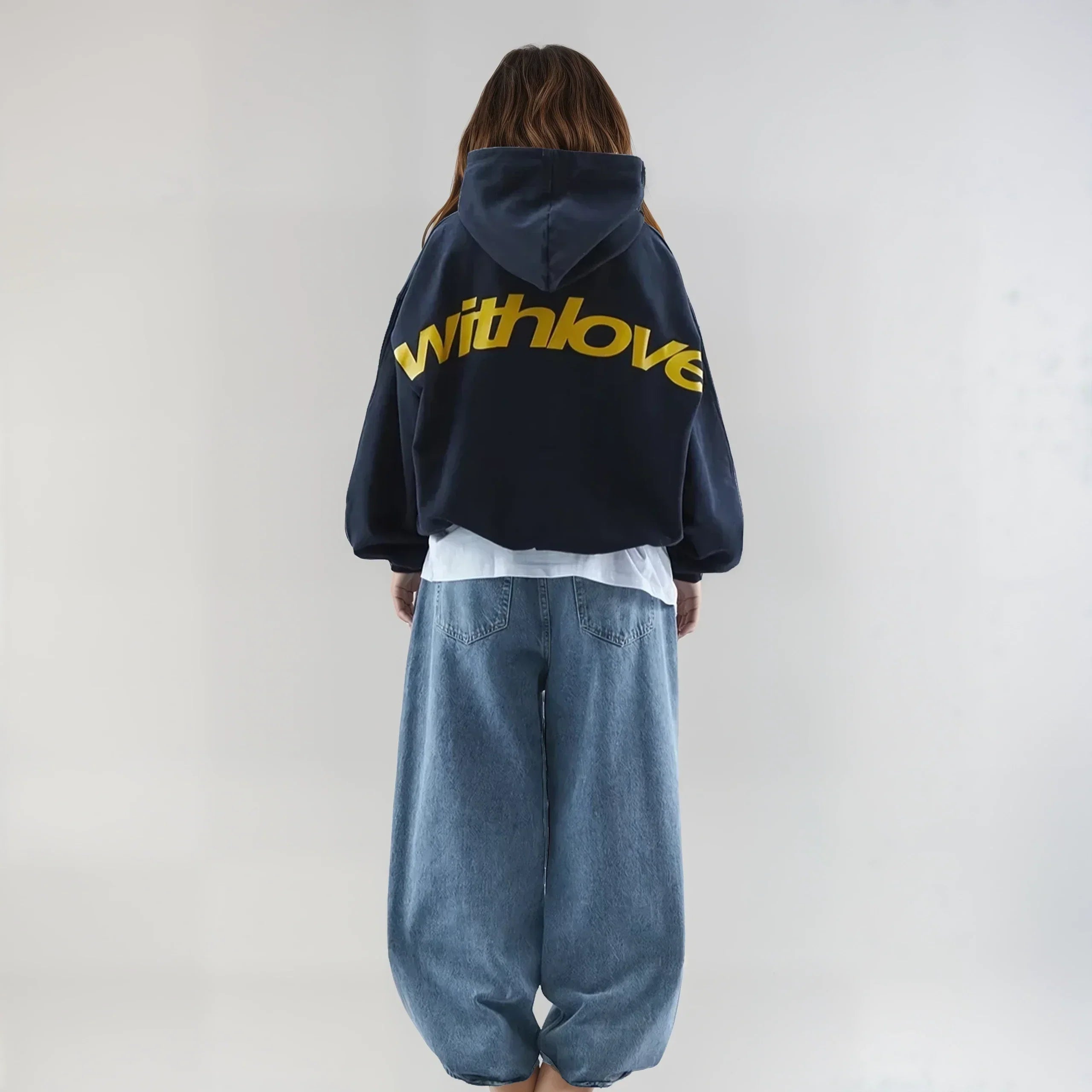 Oversized Hoodie - Loose Fit - Comfy - Pullover Hoodie - Unisex Hoodie-Boutique Moda