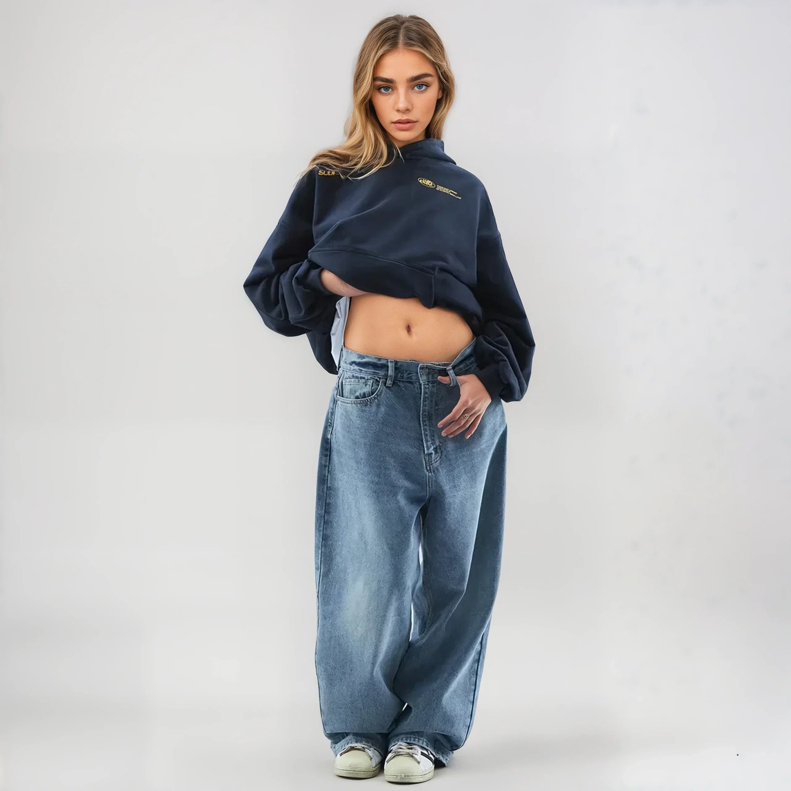 Oversized Hoodie - Loose Fit - Comfy - Pullover Hoodie - Unisex Hoodie-Boutique Moda