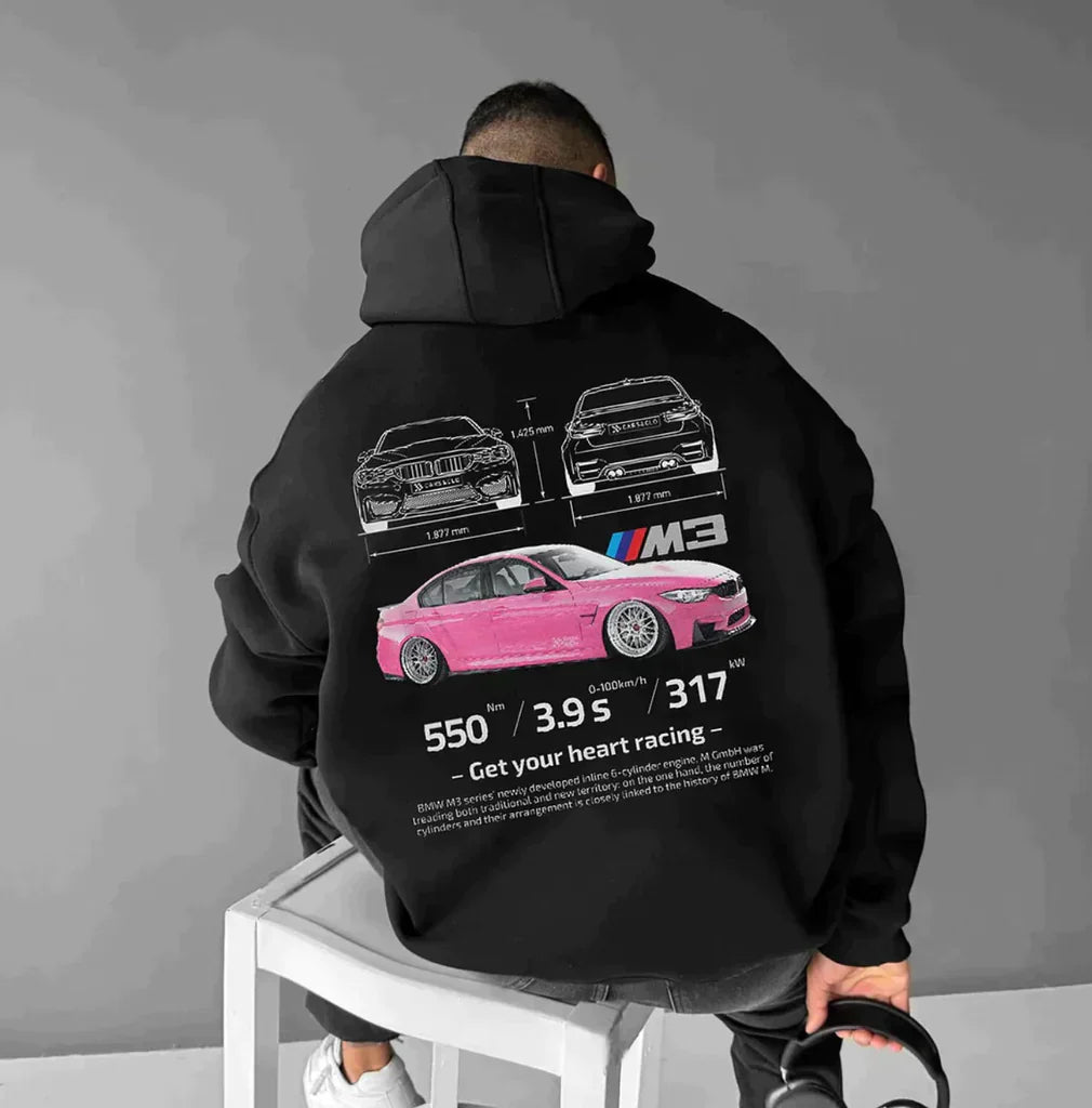 Oversized Hoodie - Warm - Bedrukt - Pullover Hoodie - Hoodie voor Mannen-Boutique Moda