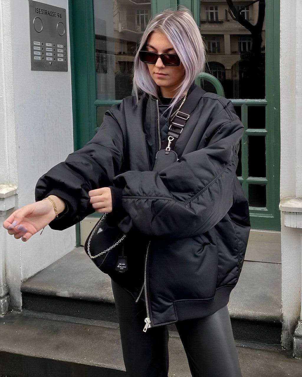 Oversized Jas - Warm - Gewatteerd - Winter Bomberjack - Damesjas-Boutique Moda