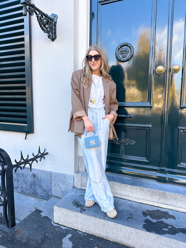 Oversized blazer dames – Loszittende boxy blazerjas met revers-Boutique Moda
