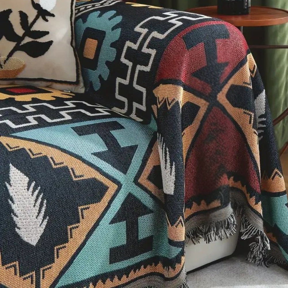 Plaid voor Banken | Boho | Groot | Plaid voor Banken | Sofahoes-Boutique Moda