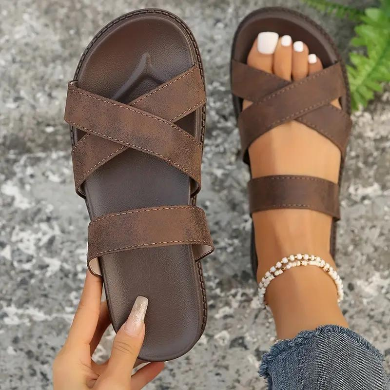 Platform Sandalen, Orthopedisch, Slip On, Slides, Zomerschoenen-Boutique Moda