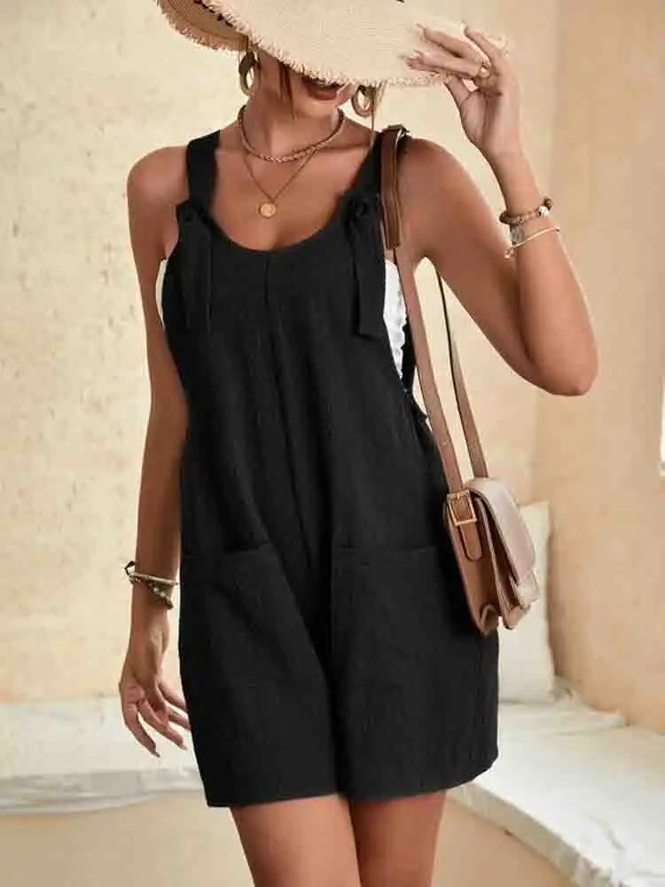 Playsuit - Mouwloze zomerjumpsuit voor dames-Boutique Moda