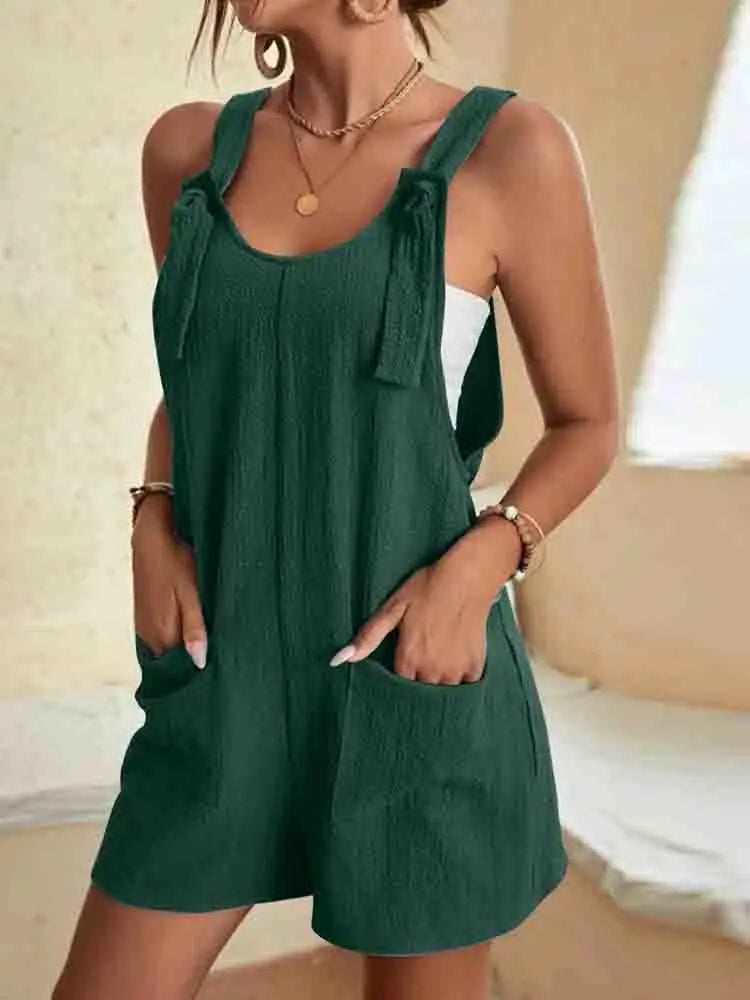 Playsuit - Mouwloze zomerjumpsuit voor dames-Boutique Moda