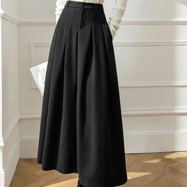 Plooirok - Lang - Hoge taille - Maxi rok - Damesrok-Boutique Moda