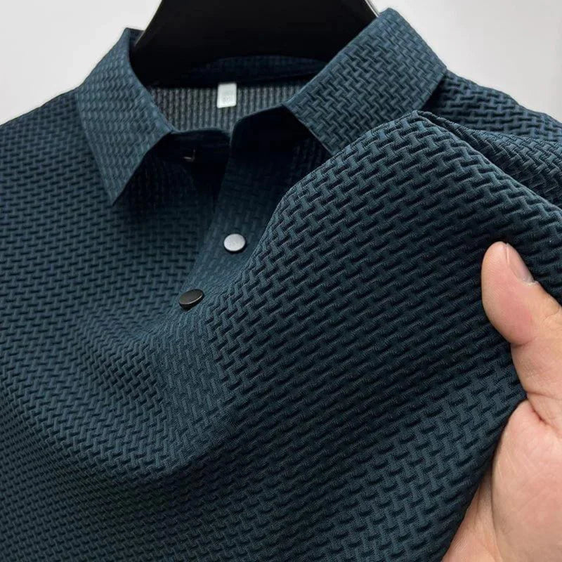 Polo Heren | Kreukvrije Polo Met Korte Mouwen-Boutique Moda