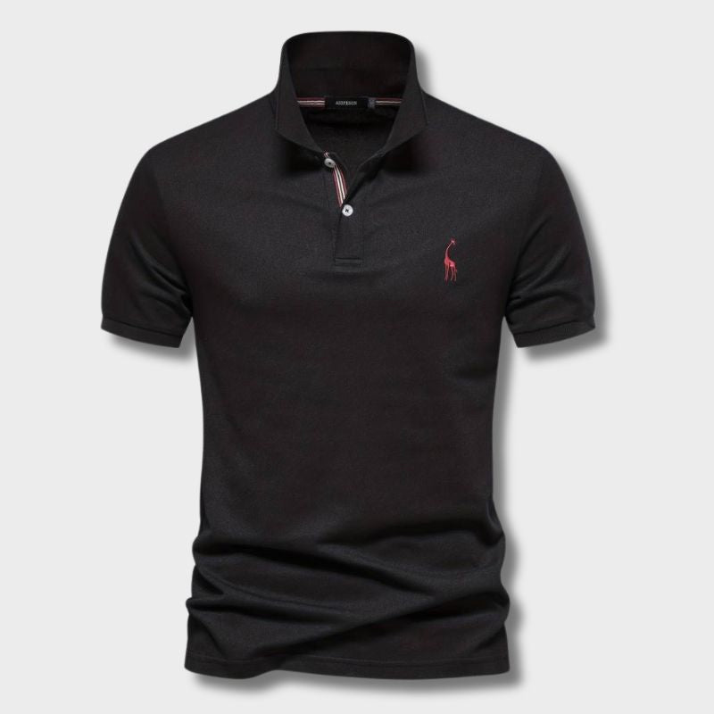 Polo T-shirt - Knoopsluiting - Korte mouwen - T-shirt met kraag - Poloshirt voor mannen-Boutique Moda