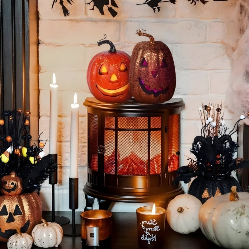 Pompoen Decoratie - Halloween Pompoen Ornamenten voor Binnen en Buiten-Boutique Moda