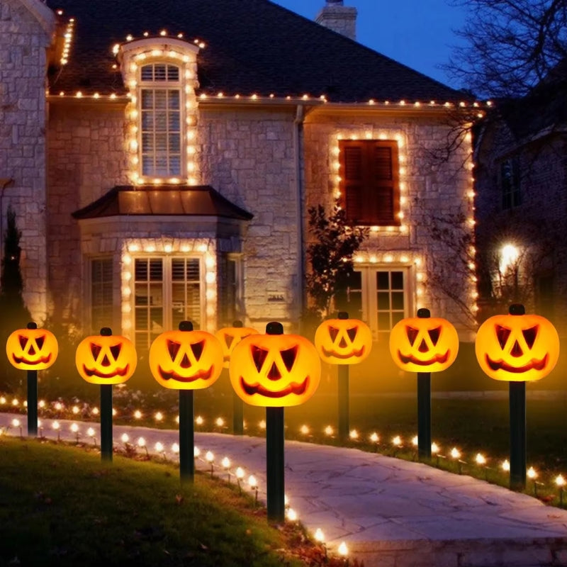 Pompoenlampen voor buiten | Zonne-energie | LED | Halloween Tuinverlichting | Halloweenlampen voor Buiten-Boutique Moda
