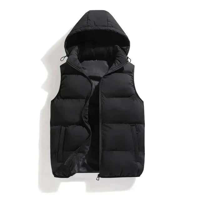Puffer Vest | Mouwloos | Bodywarmer | Heren Winter Gilet-Boutique Moda
