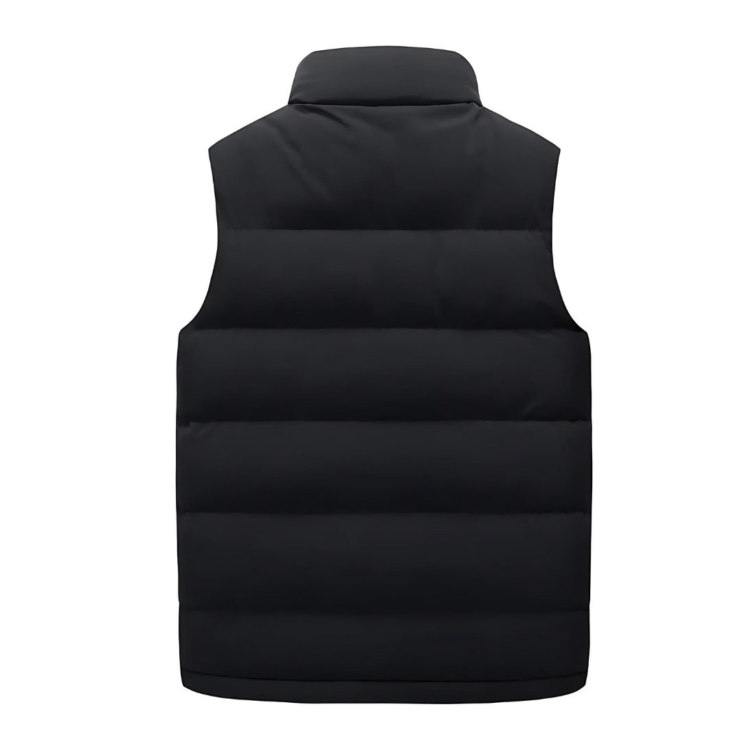 Puffer Vest - Mouwloze bodywarmer met rits voor mannen-Boutique Moda