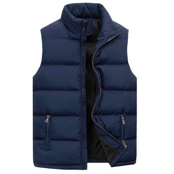 Puffer Vest | Zip-Up | Gewatteerd | Bodywarmer | Herenvest-Boutique Moda