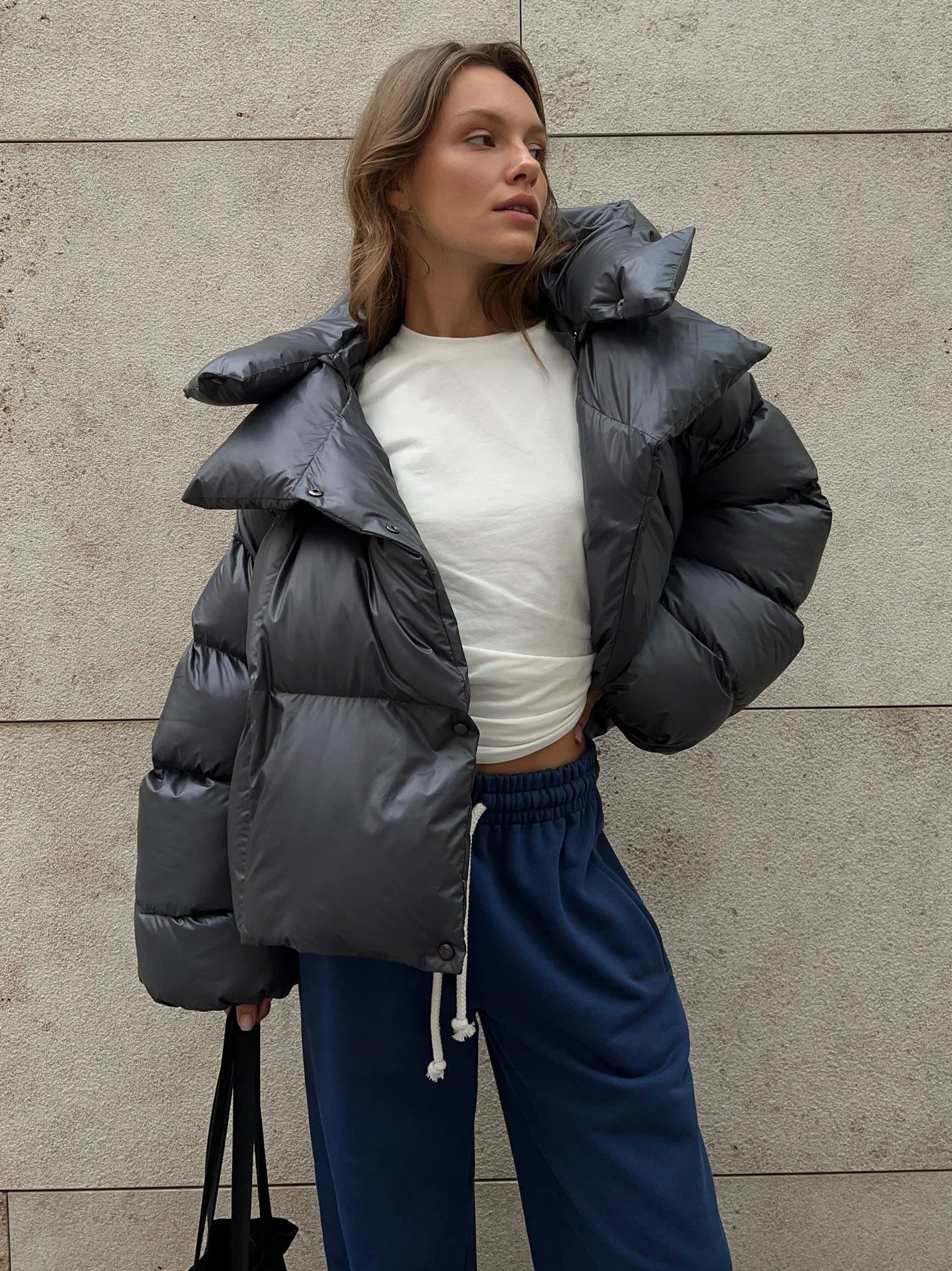 Pufferjas | Warm | Capuchon | Donsjack | Winterjassen voor dames-Boutique Moda