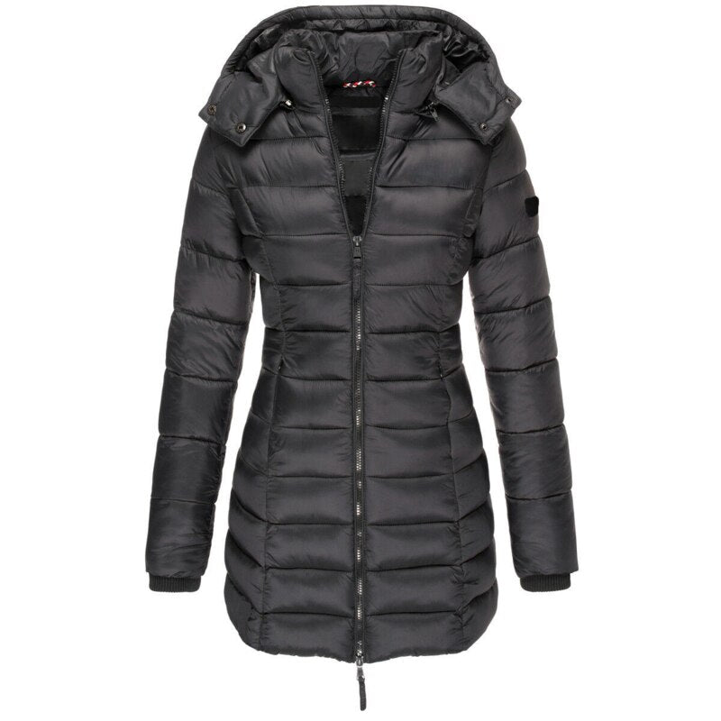 Pufferjas - Warm - Met capuchon - Donsjas - Winterjas voor dames-Boutique Moda