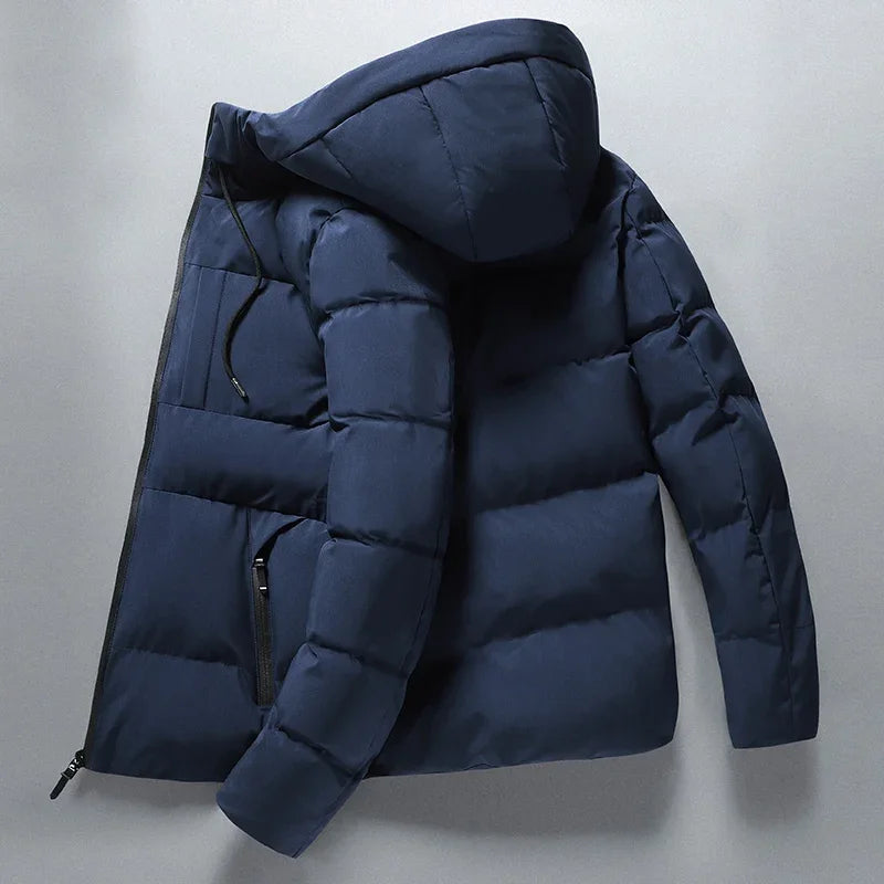 Pufferjas - Warme waterafstotende winterjas met capuchon voor heren-Boutique Moda