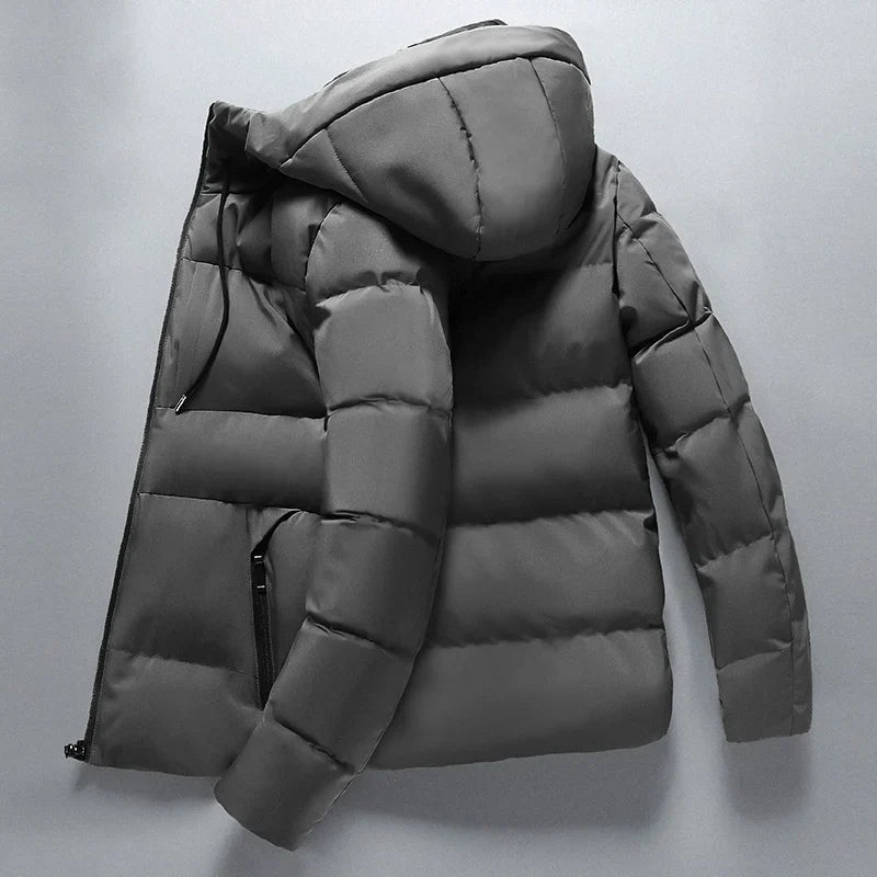 Pufferjas - Warme waterafstotende winterjas met capuchon voor heren-Boutique Moda