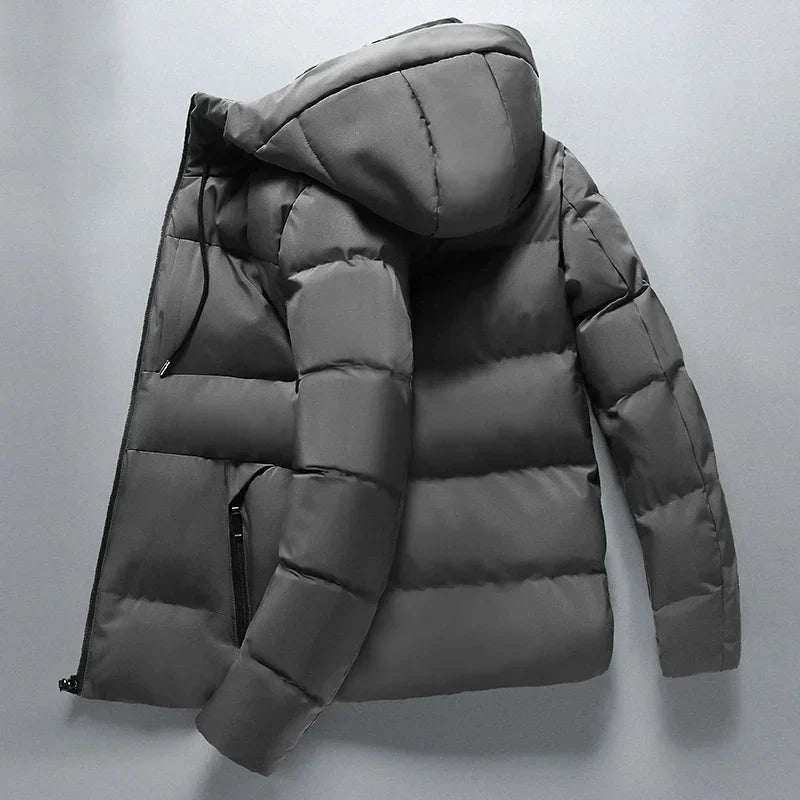 Pufferjas - Warme waterafstotende winterjas met capuchon voor heren-Boutique Moda