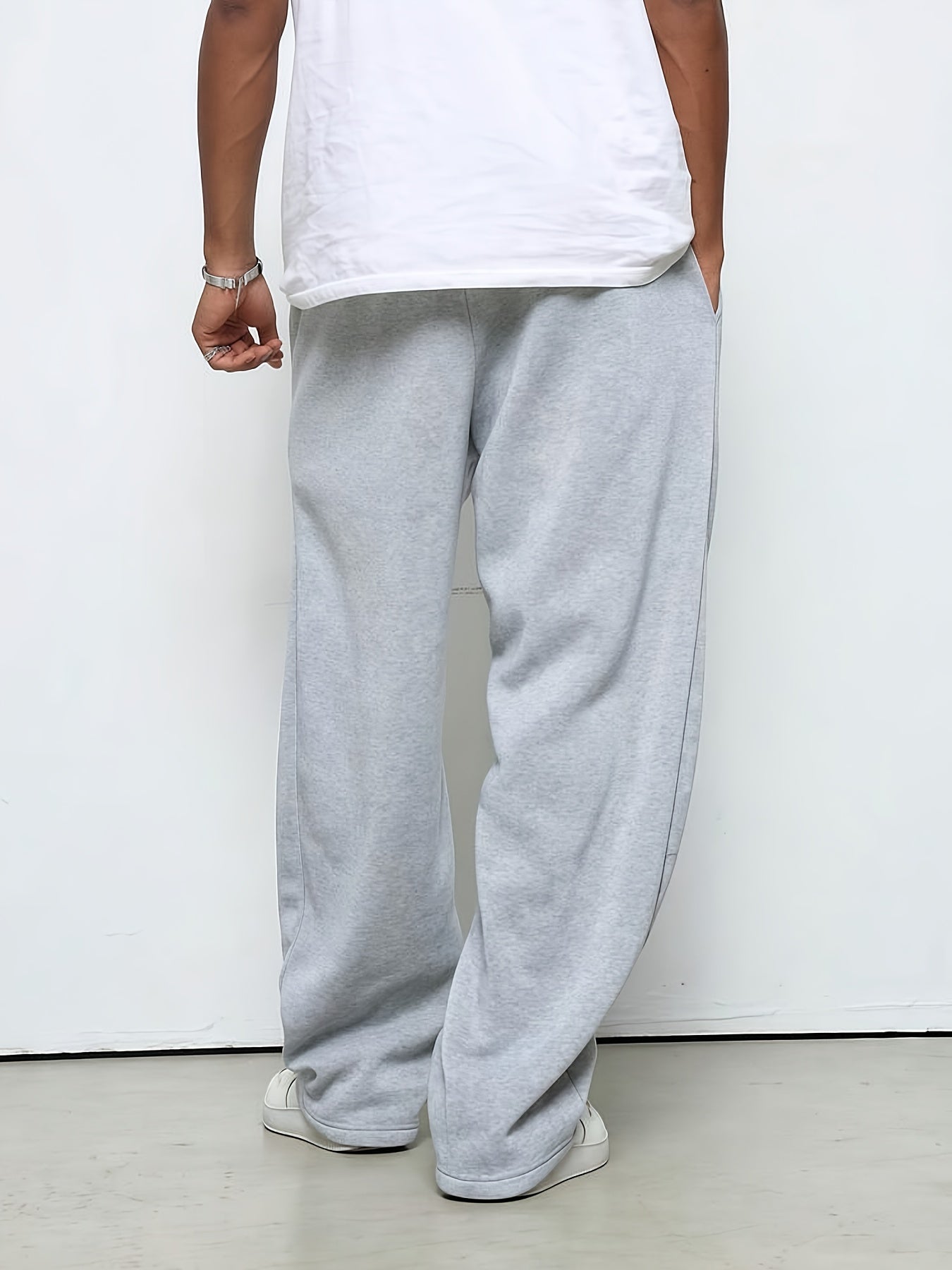 Rechte Joggers | Baggy | Koord | Sweatbroeken | Herenjoggers-Boutique Moda