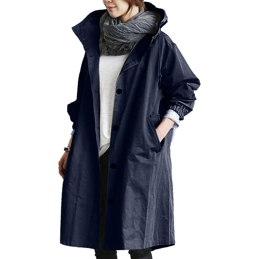 Regenjas | Capuchon | Oversized | Parka Jas | Regenjas Vrouwen-Boutique Moda