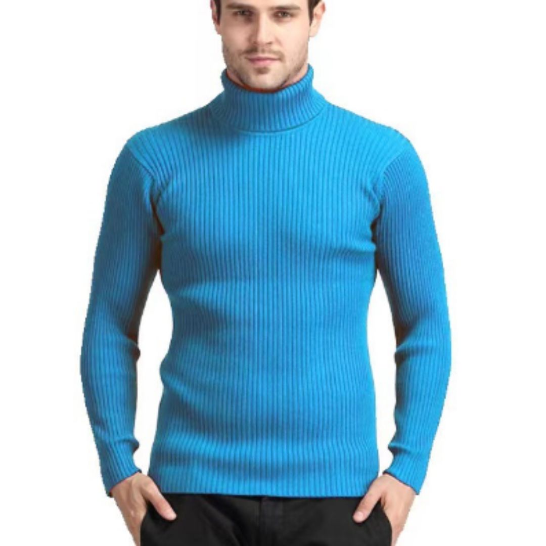 Roll Neck Jumper - Slim fit gebreide coltrui voor heren-Boutique Moda