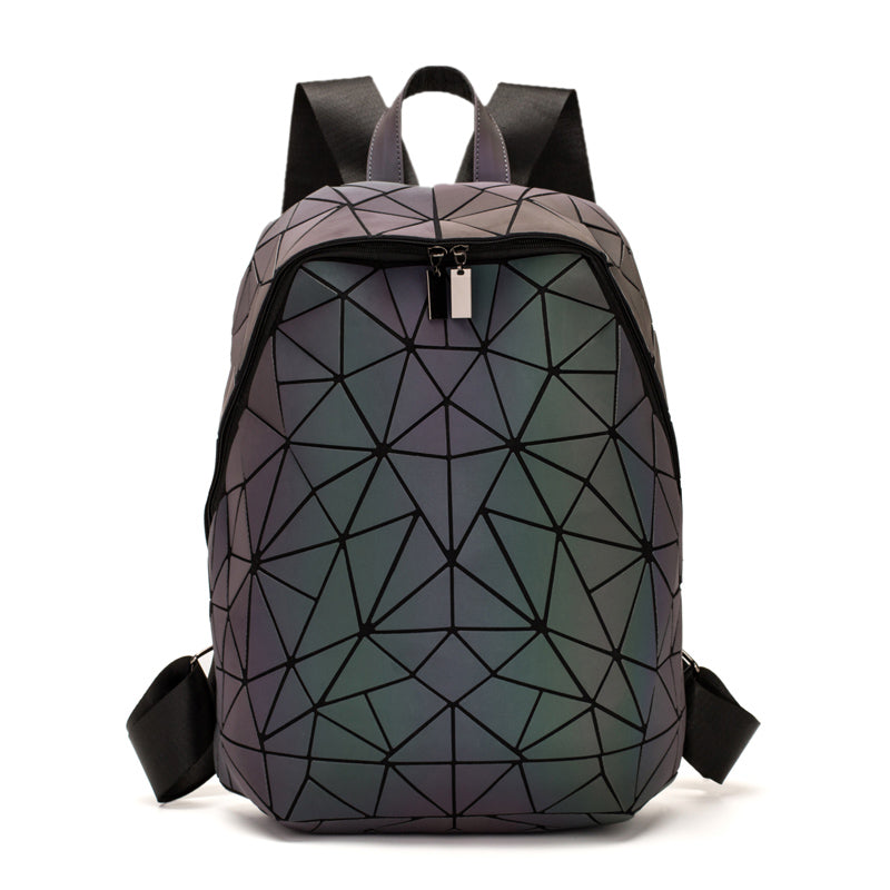 Rugzak Dames | Geometrisch Lichtgevend | Glow in the Dark-Boutique Moda