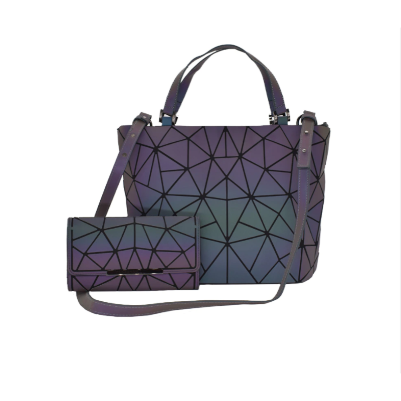 Rugzak Dames | Geometrisch Lichtgevend | Glow in the Dark-Boutique Moda