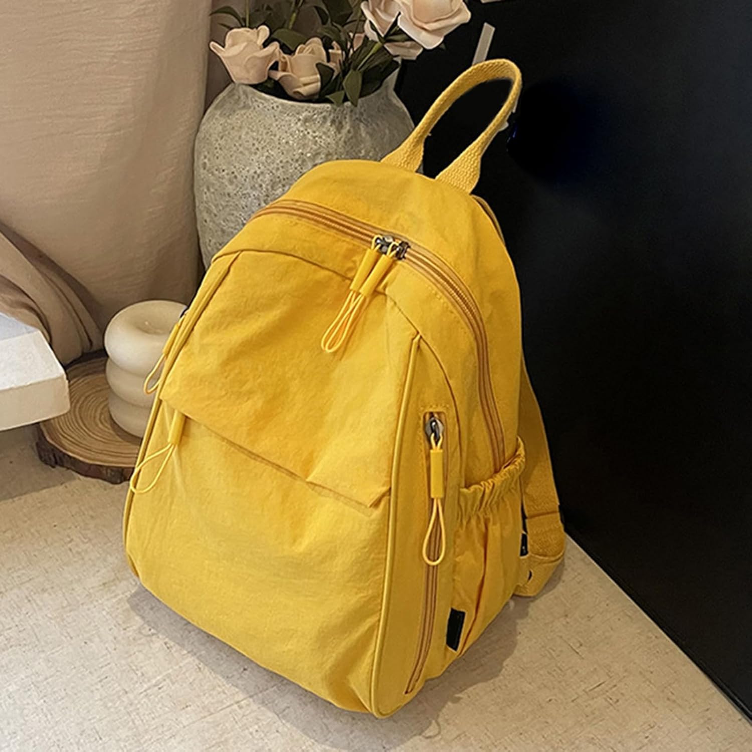 Rugzak | Waterdicht Nylon | Meerdere Vakken voor School en Reizen-Boutique Moda