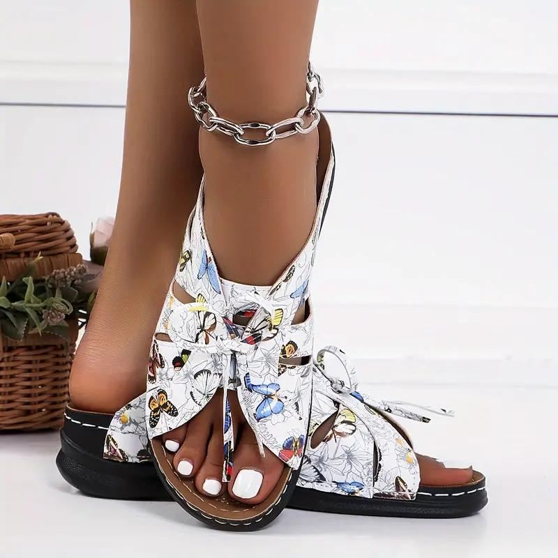 Sandalen - Slip On - Sleehakken - Orthopedische Schoenen - Zomerschoenen-Boutique Moda