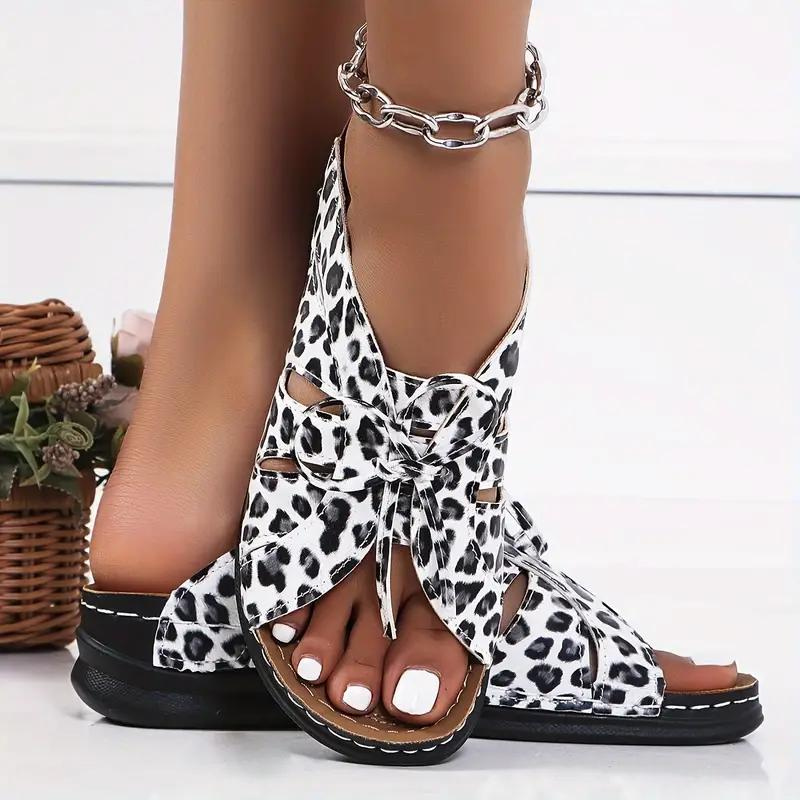 Sandalen - Slip On - Sleehakken - Orthopedische Schoenen - Zomerschoenen-Boutique Moda