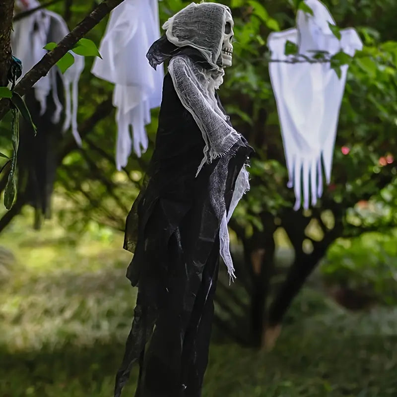 Schedel Decoratie - Eng hangend doodskop-skelet voor Halloween-Boutique Moda