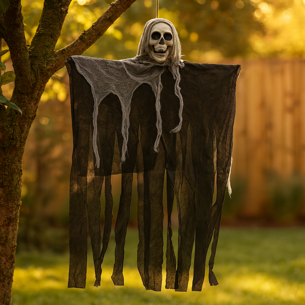 Schedel Decoratie - Eng hangend doodskop-skelet voor Halloween-Boutique Moda