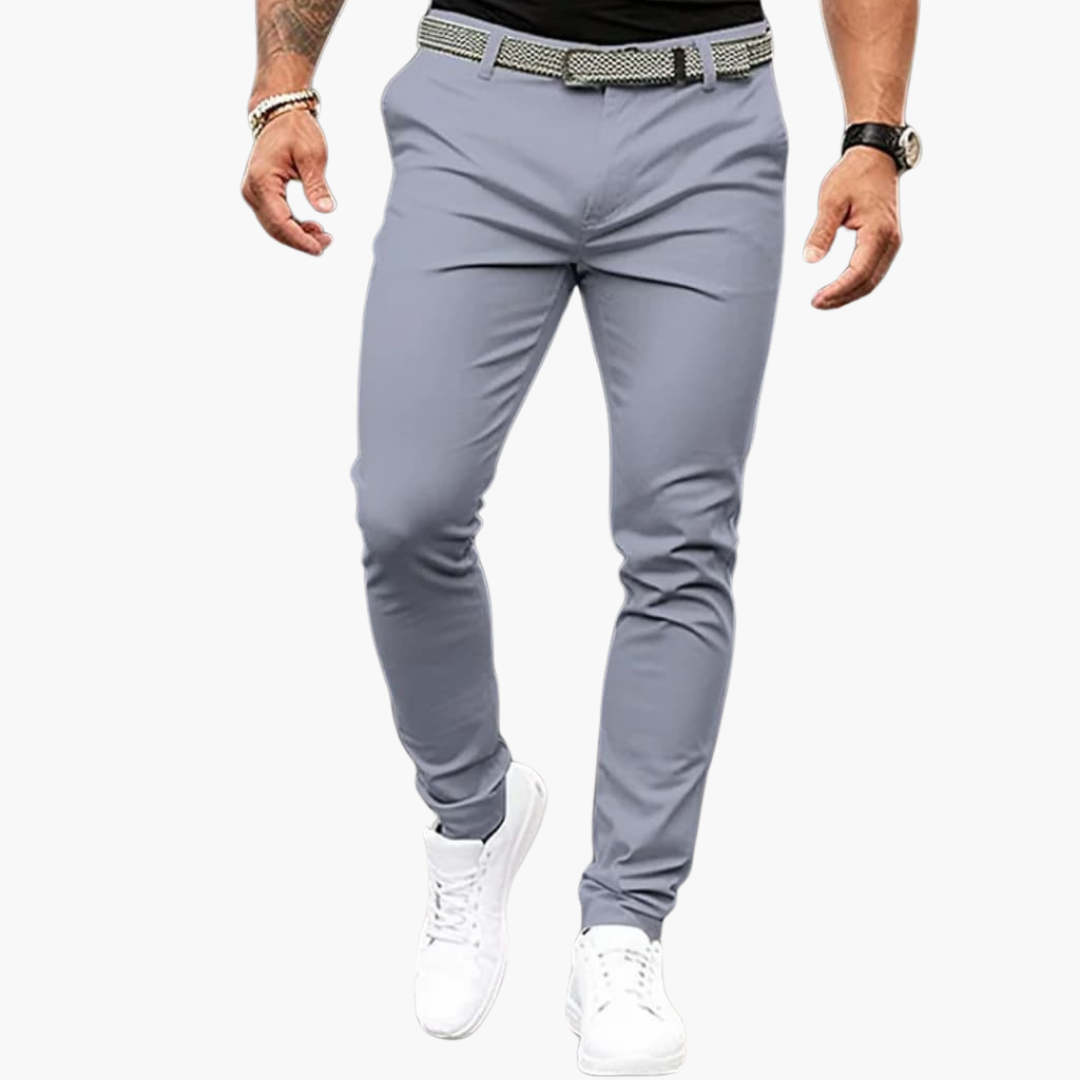 Skinny chino's - Casual slim fit chino broeken voor mannen-Boutique Moda