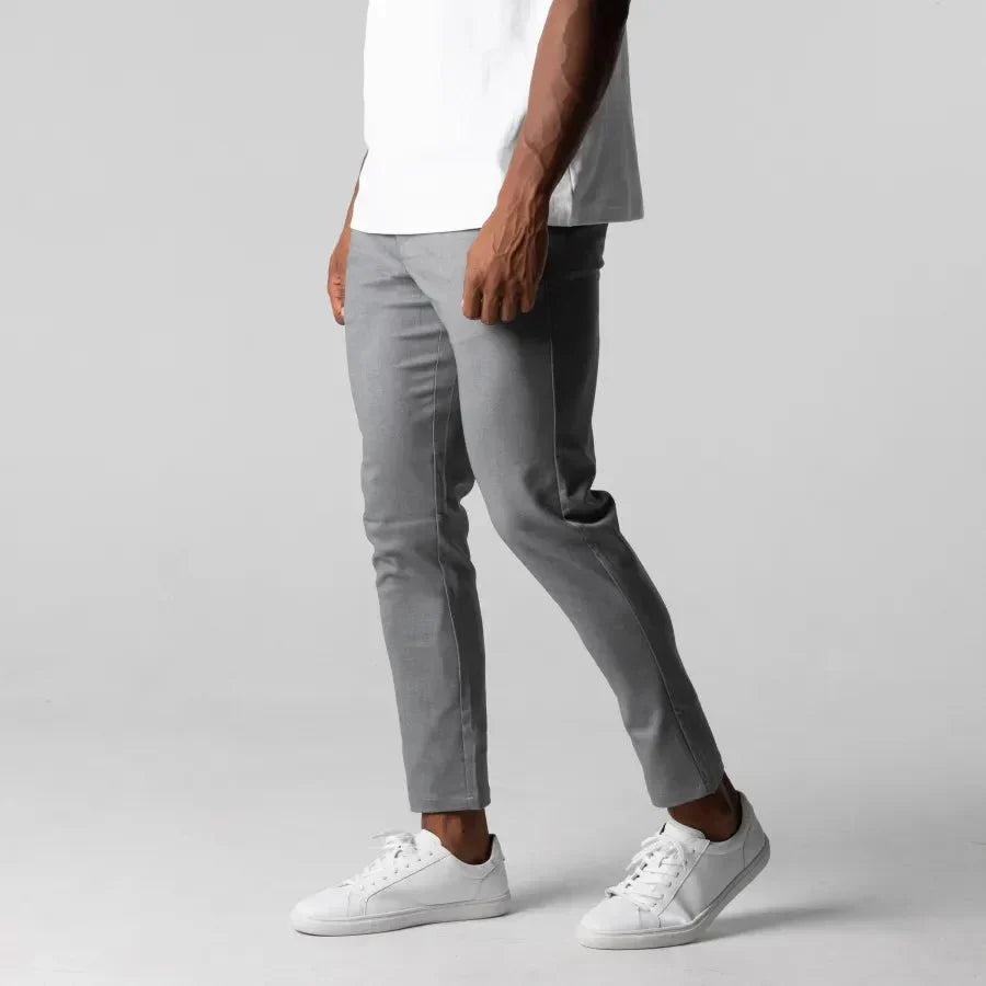 Skinny chino's - Heren Stretch slim fit Chino broek-Boutique Moda