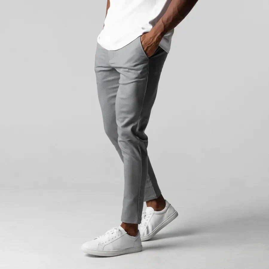 Skinny chino's - Heren Stretch slim fit Chino broek-Boutique Moda